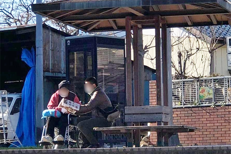 行動援護のひとコマ2枚目